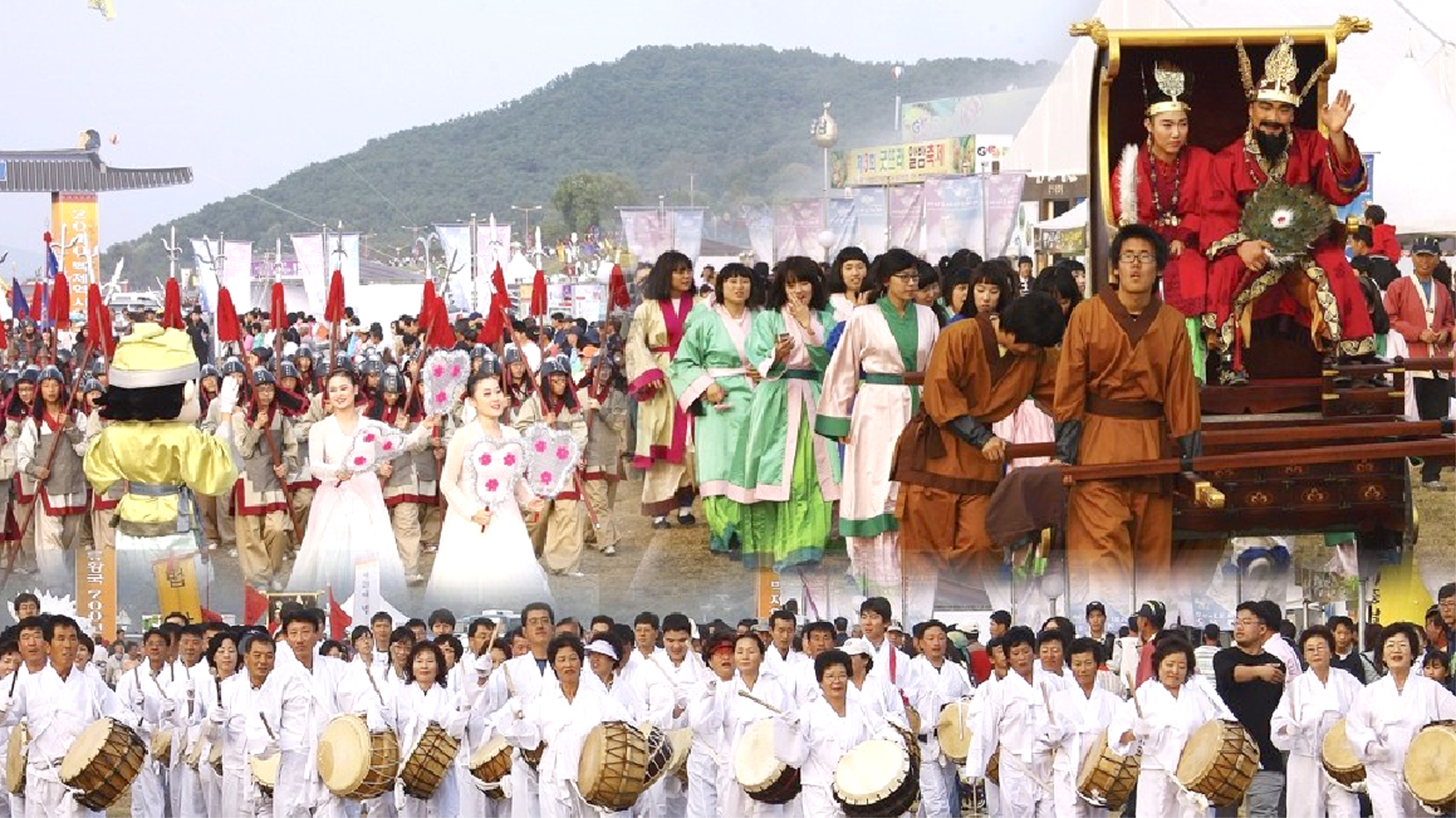 화려한 문화의 나라, 백제의 왕도였던 충청남도 공주시와 부여군에서 오는 9월 23일부터 10월 9일까지 대한민국의 대표적인 역사문화축제 '2023 대백제전'이 펼쳐질 예정이어서 '역사의 향수'를 간직한 해외 동포들에게도 관심을 모으고 있다. [연합뉴스]